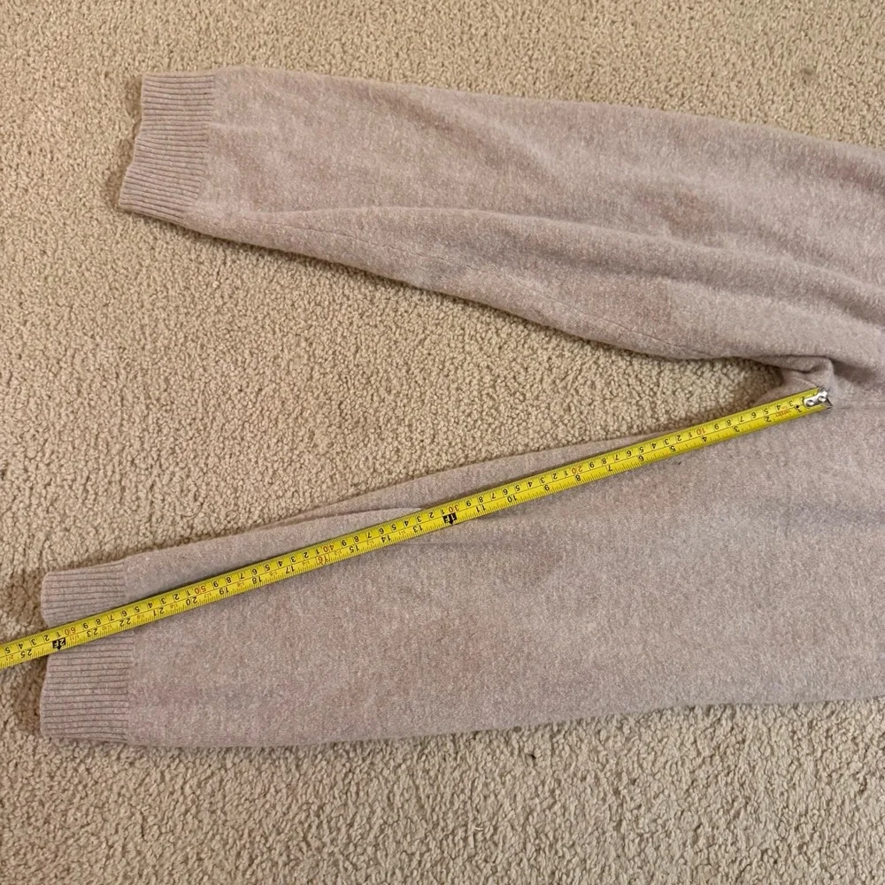 summersalt Cozy Knit Drawstring Joggers in Light Taupe - Picture 8 of 8